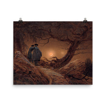 Load image into Gallery viewer, Caspar David Friedrich - Two men contemplating the Moon
