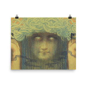 Jean Delville - Medusa