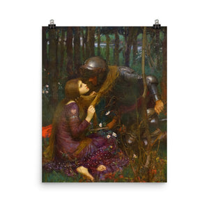 John William Waterhouse - La Belle Dame Sans Merci - painting