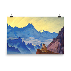 Nicholas Roerich - Milarepa, the One Who Harkened