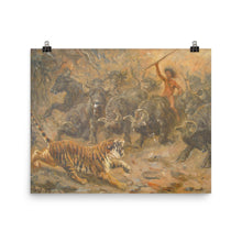 Load image into Gallery viewer, Valdemar Irminger - Scene from the Jungle Book
