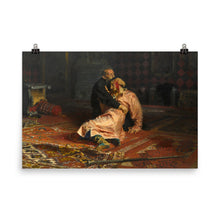 Load image into Gallery viewer, Ilya Repin - Ivan the Terrible and his son Ivan on November 16, 1581
