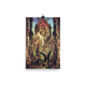 Gustave Moreau - Jupiter and Semele - painting