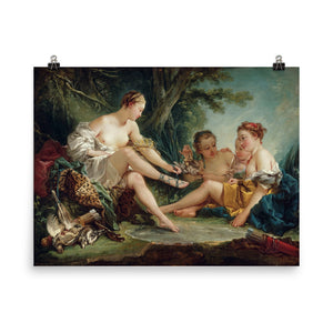 François Boucher - Diana after the Hunt