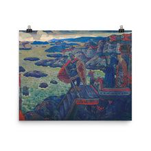 Load image into Gallery viewer, Nicholas Roerich - Ready for the Campaign (The Varangian Sea)
