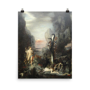 Gustave Moreau - Hercules and the Lernaean Hydra - painting