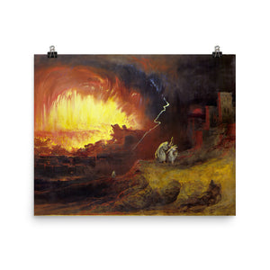 John Martin - The Destruction of Sodom And Gomorrah