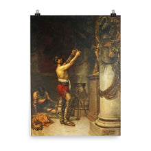 Load image into Gallery viewer, Andrés Parladé - Victorious gladiators offering weapons to guardian Hercules
