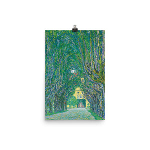 Gustav Klimt - Avenue in the Park of Schloss Kammer