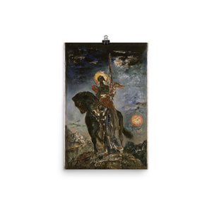 Gustave Moreau - The Park and the Angel of Death