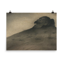 Load image into Gallery viewer, Alfred Kubin - Dolmen - Macabre Art Decor, Grotesque Art, Occult Drawing,  Dark Artwork, Monstrous and Evil, Satanic Art
