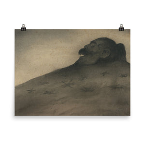 Alfred Kubin - Dolmen - Macabre Art Decor, Grotesque Art, Occult Drawing,  Dark Artwork, Monstrous and Evil, Satanic Art