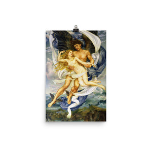 Evelyn De Morgan - Boreas and Oreithyia