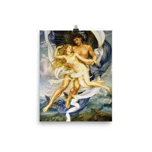 Evelyn De Morgan - Boreas and Oreithyia