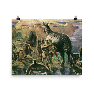 Lovis Corinth - The Trojan horse