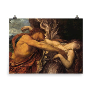 George Frederic Watts - Orpheus And Eurydice