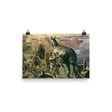 Load image into Gallery viewer, Lovis Corinth - The Trojan horse
