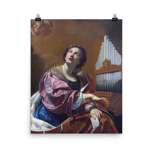 Simon Vouet - Saint Cecilia