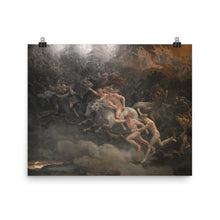 Load image into Gallery viewer, Peter Nicolai Arbo - The Wild Hunt of Odin - painting
