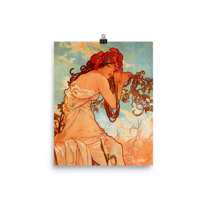 Alphonse Mucha - Four Seasons - Summer