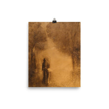 Load image into Gallery viewer, Odilon Redon - The Wanderer, Study for &#39;Walking Buddha&#39; (Figure with Book)
