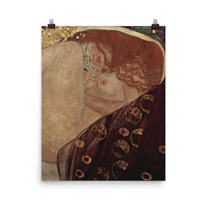 Gustav Klimt - Danae - painting