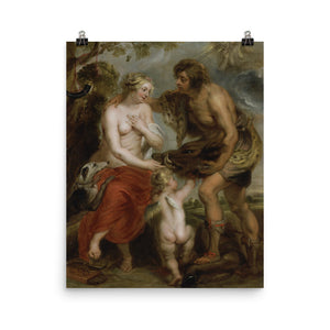 Peter Paul Rubens (studio of) - Meleager and Atalanta