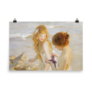 Paul Émile Chabas - Two young girls and the starfish