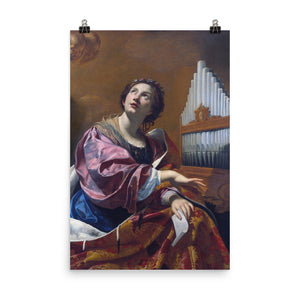 Simon Vouet - Saint Cecilia