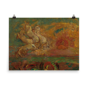 Odilon Redon - Apollo's Chariot and the Dragon