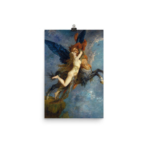 Gustave Moreau - The Chimera - painting