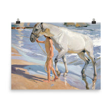 Load image into Gallery viewer, Joaquín Sorolla y Bastida - The Horses Bath
