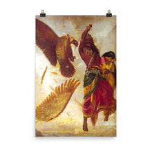 Load image into Gallery viewer, Raja Ravi Varma - Jatayu Vadham
