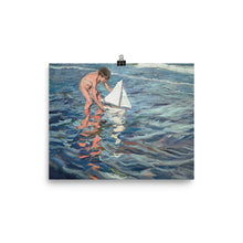 Load image into Gallery viewer, Joaquín Sorolla y Bastida - The Little Sailing Boat
