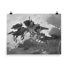 Load image into Gallery viewer, John Charles Dollman - The Ride of the Valkyrs
