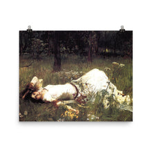 Load image into Gallery viewer, John WIlliam Waterhouse - Ophelia Resting - painting
