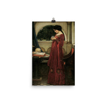 Load image into Gallery viewer, John William Waterhouse - The Crystal Ball (1902) - painti
