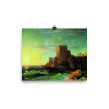 Load image into Gallery viewer, Ivan Aivazovsky - Towers on the rock at the Bosphorus
