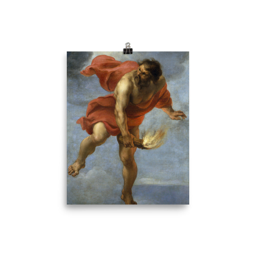 Jan Cossiers - Prometheus Carrying Fire