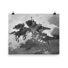 Load image into Gallery viewer, John Charles Dollman - The Ride of the Valkyrs
