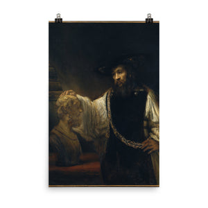 Rembrandt - Aristotle with a Bust of Homer