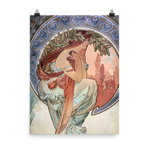 Alphonse Mucha - The Arts - Poetry