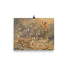 Load image into Gallery viewer, Valdemar Irminger - Scene from the Jungle Book
