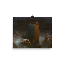 Load image into Gallery viewer, Gustave Doré - Dante and Virgil in the Ninth Circle of Hell
