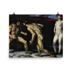 Franz Stuck - Fighting for a Woman