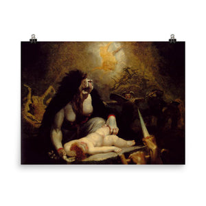 Henry Fuseli - The Night-Hag Visiting Lapland Witches