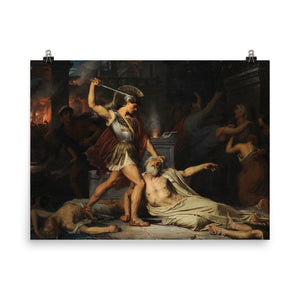 Jules Lefebvre - The Death of Priam