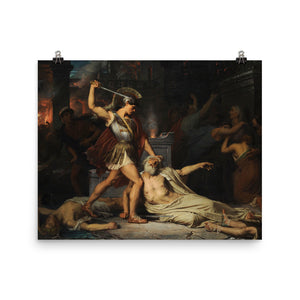 Jules Lefebvre - The Death of Priam