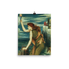 Load image into Gallery viewer, Evelyn De Morgan - Hero Holding the Beacon for Leander
