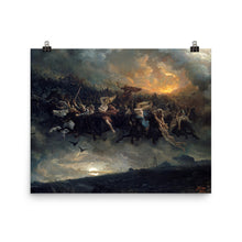 Load image into Gallery viewer, Peter Nicolai Arbo - The wild Hunt of Odin
